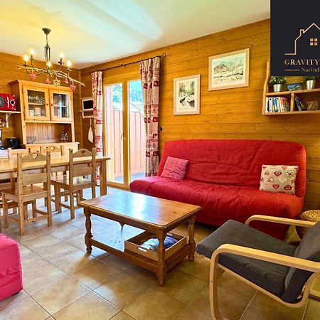 Chalet Duplex Mont-Saxonnex "Le Jarbay " エクステリア 写真