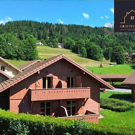 Chalet Duplex Mont-Saxonnex "Le Jarbay " エクステリア 写真