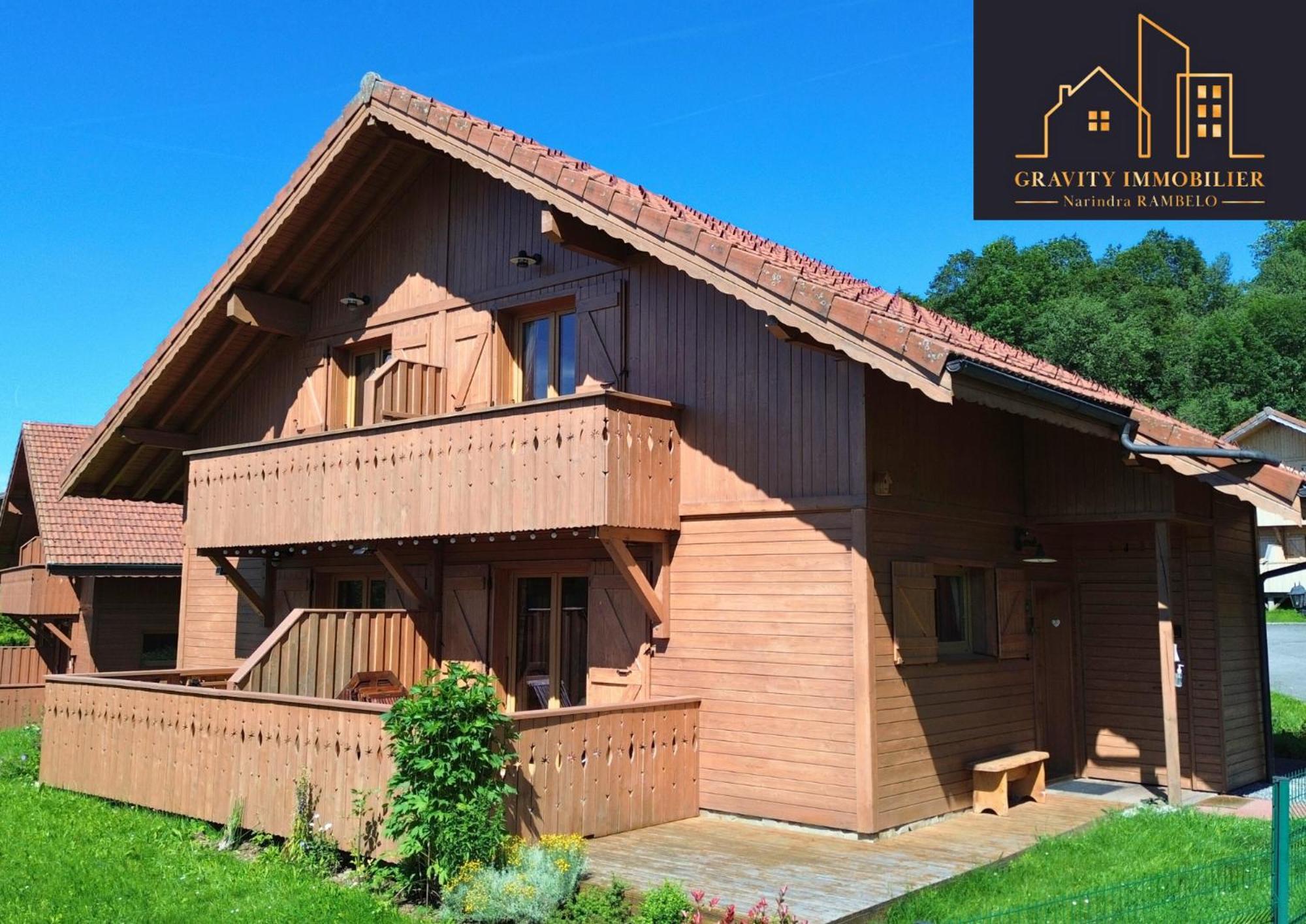 Chalet Duplex Mont-Saxonnex "Le Jarbay " エクステリア 写真