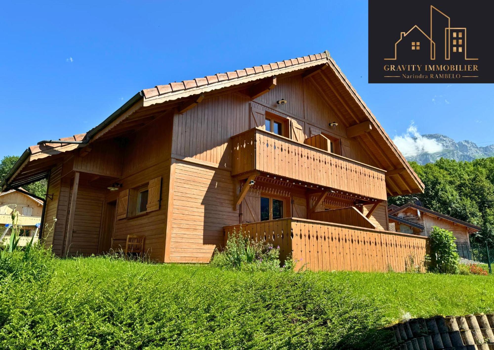 Chalet Duplex Mont-Saxonnex "Le Jarbay " エクステリア 写真