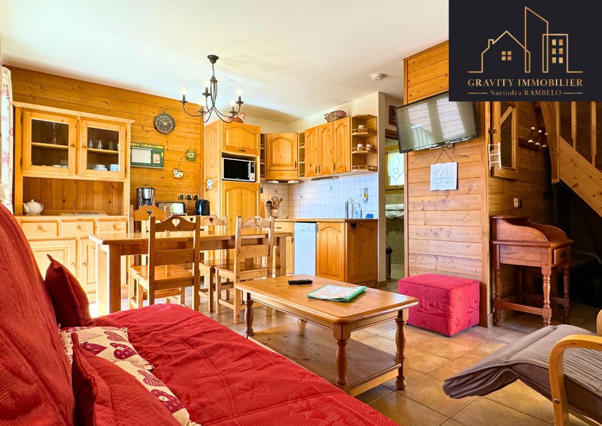 Chalet Duplex Mont-Saxonnex "Le Jarbay " エクステリア 写真