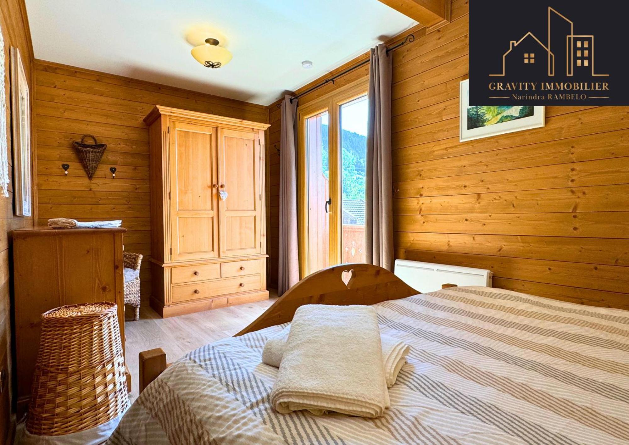 Chalet Duplex Mont-Saxonnex "Le Jarbay " エクステリア 写真