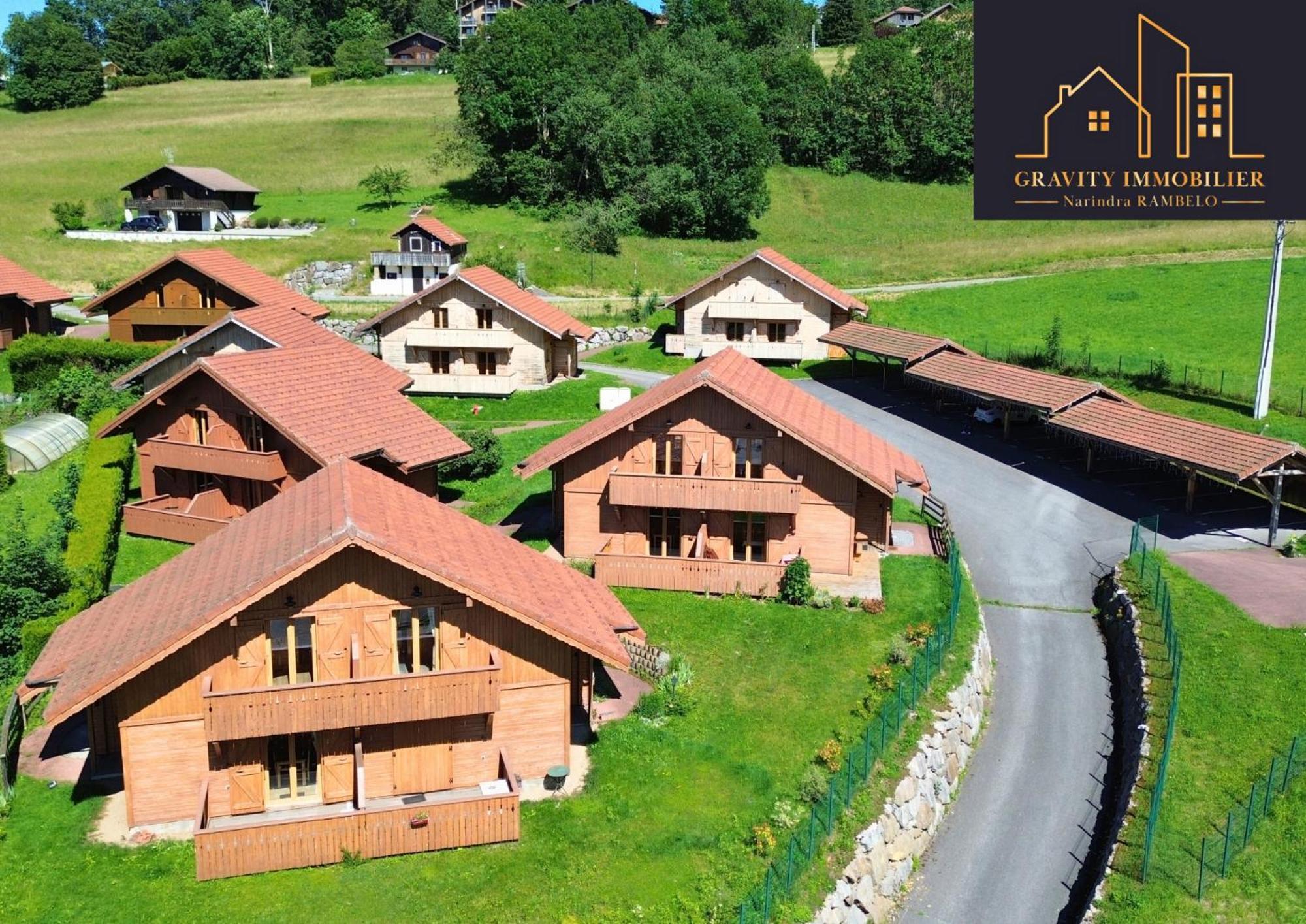 Chalet Duplex Mont-Saxonnex "Le Jarbay " エクステリア 写真