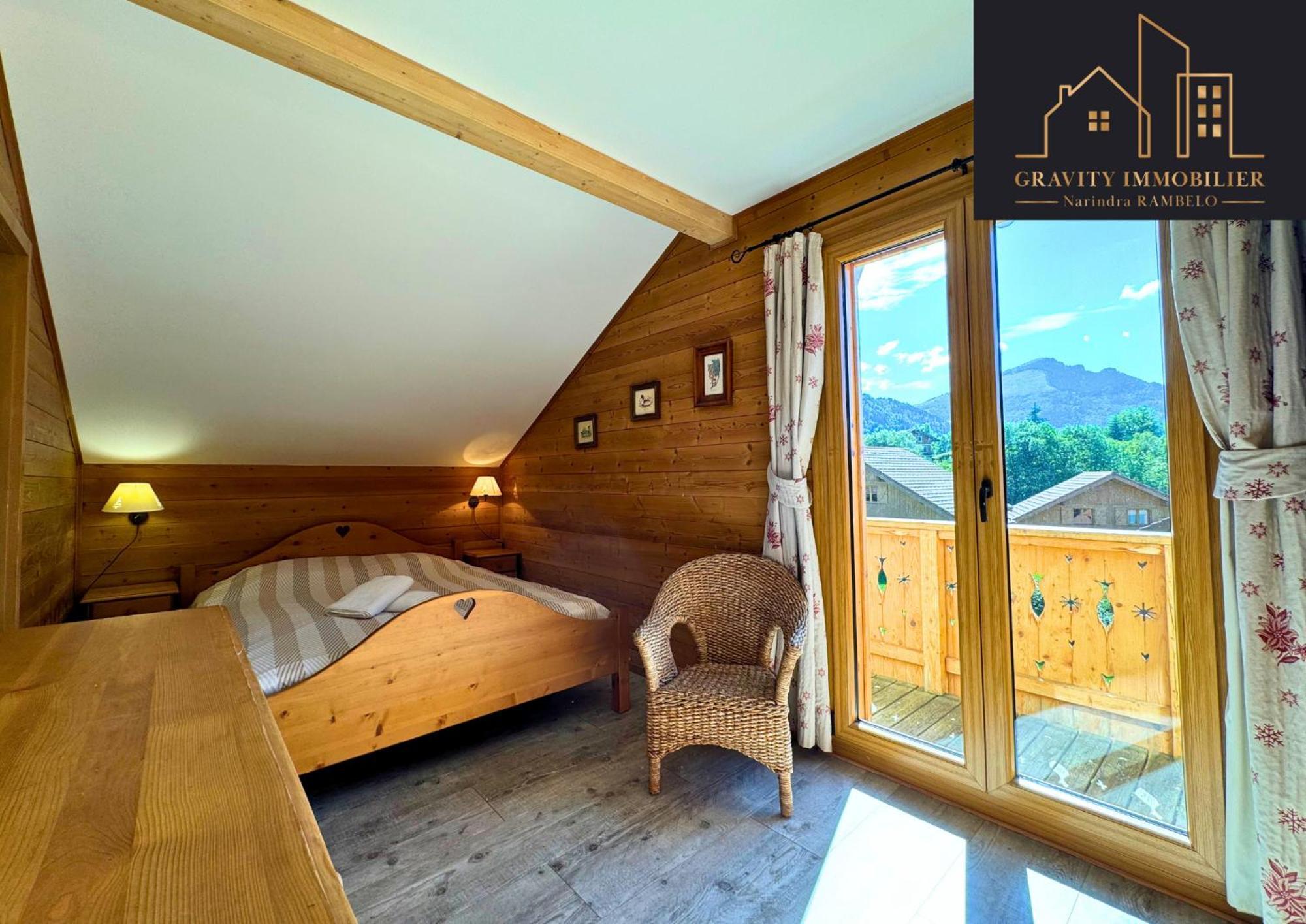 Chalet Duplex Mont-Saxonnex "Le Jarbay " エクステリア 写真