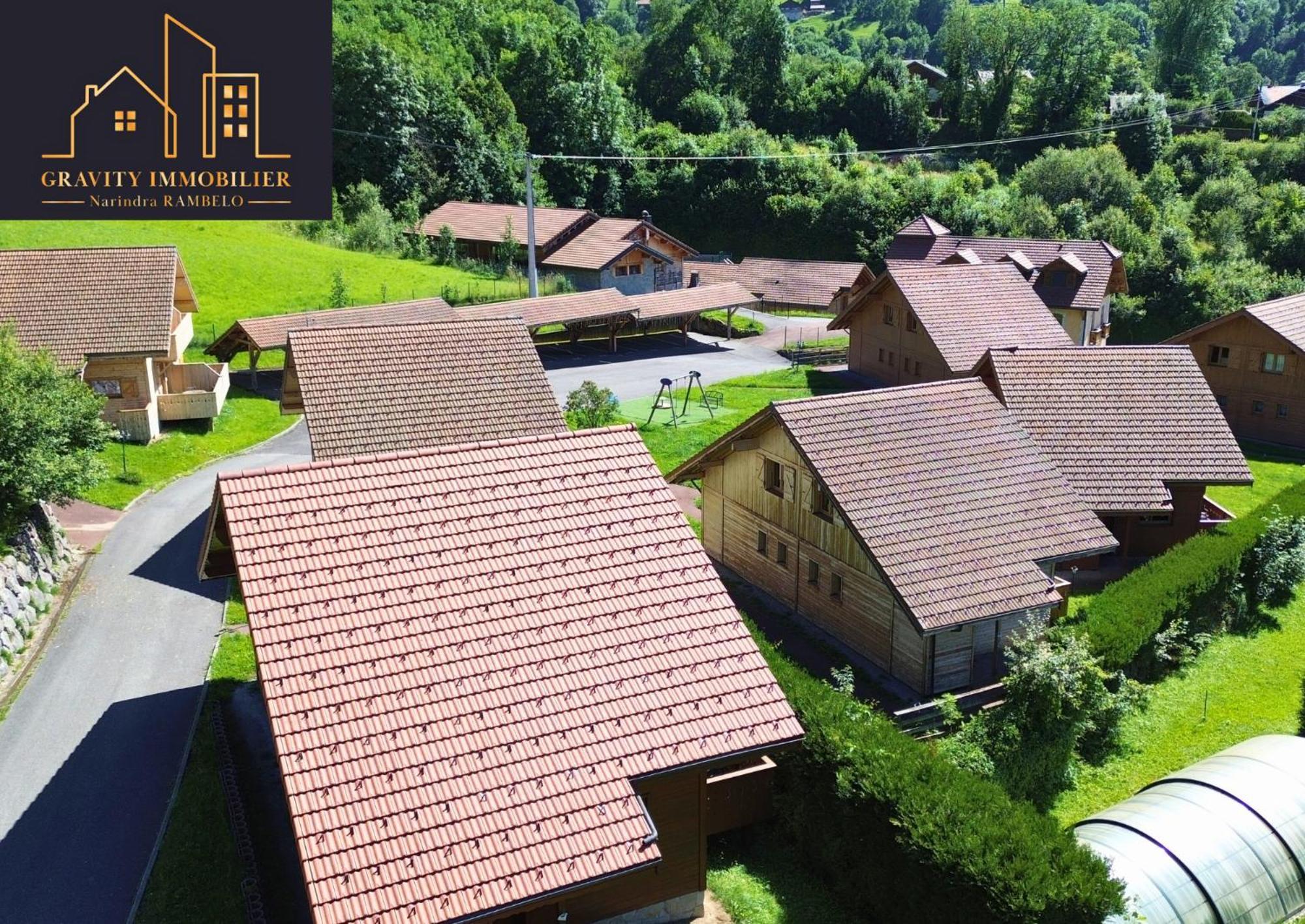 Chalet Duplex Mont-Saxonnex "Le Jarbay " エクステリア 写真